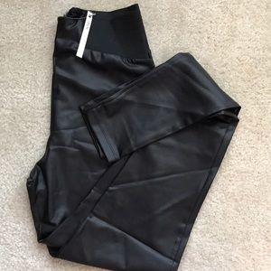 Faux Leather Pants